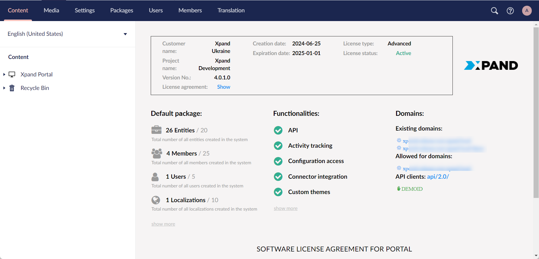 CMS overview